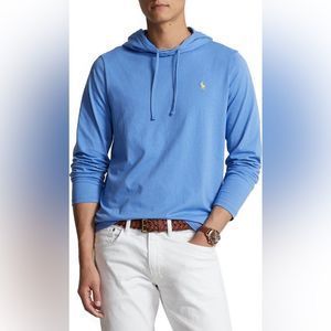 Polo Ralph Lauren Logo Hooded Long Sleeve T Shirt